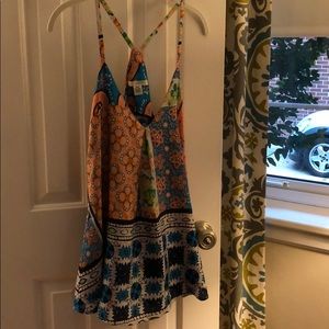 Jewel Toned Flirty Top